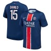 Camiseta de fútbol Paris Saint-Germain Danilo Pereira 15 Primera Equipación 2024-25 - Hombre